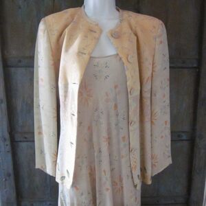 Emporio Armani 80’s Vintage Dress & Jacket Size 8
